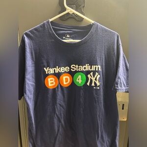 Yankees Subway Stops T-shirt. Fanatics
